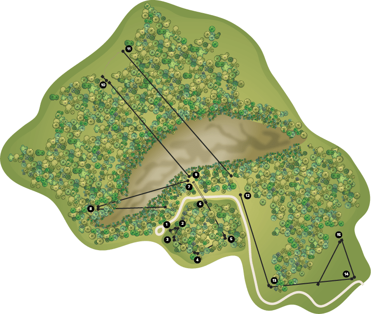 Kerfoot course map