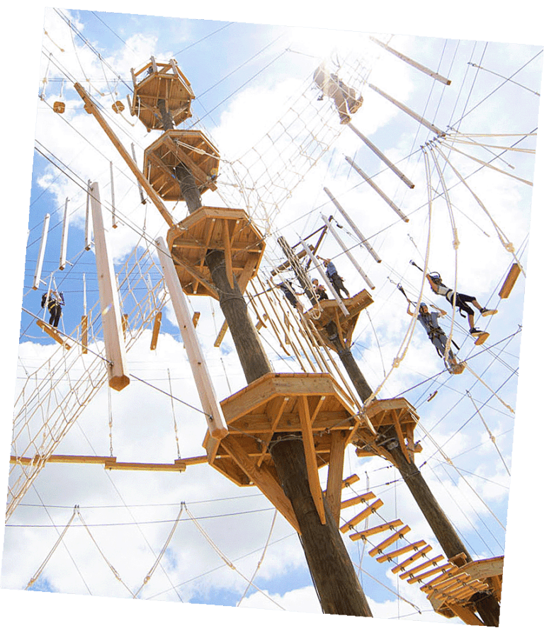 Minnesota High Ropes Course & Aerial Obstacle Course Kerfoot Canopy Tour