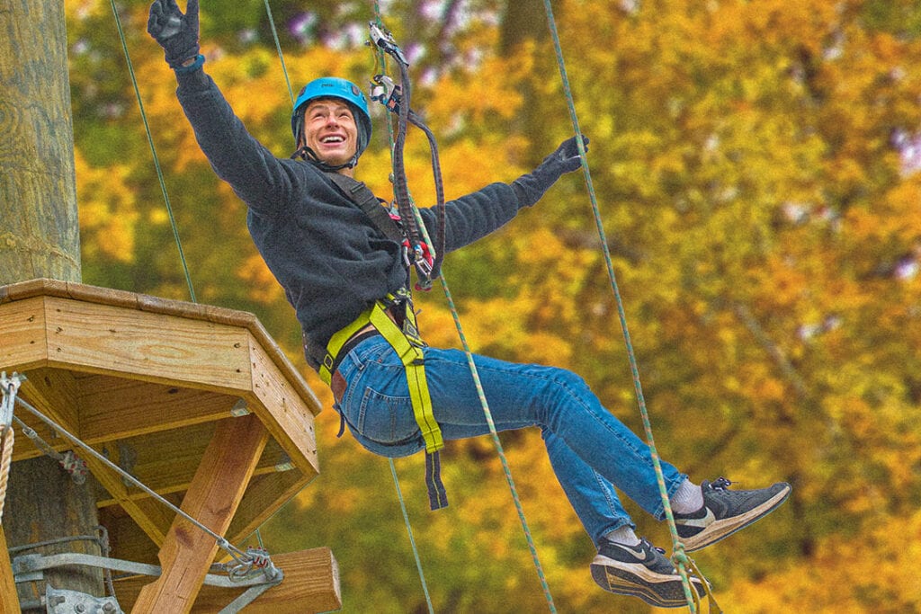 Minnesota Fall Colors - Kerfoot Canopy Tour